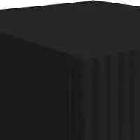 vidaXL Meuble TV mural Noir 30 x 31 x 100 cm Bois d'ingénierie