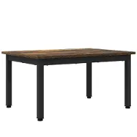 vidaXL Table basse Raucharbe 70 x 50 x 36 cm Bois composite