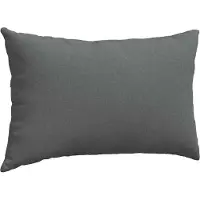 vidaXL Coussins de canapé 2 pcs Gris foncé 145 x 40 cm tissu