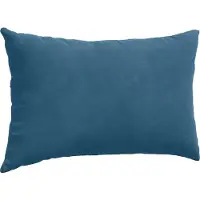 vidaXL Coussins de canapé 2 pcs Bleu 200 x 40 cm