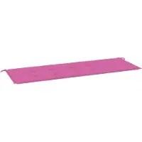 vidaXL Coussin de banc de jardin Rose 180 x 50 x 4 cm Tissu Oxford