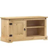 vidaXL Armoire TV Corona 100x40x52 cm Pin massif