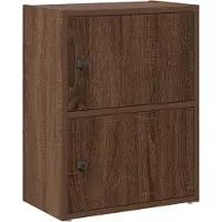 vidaXL Bibliothèque chêne marron 40x24x52 cm bois d'ingénierie