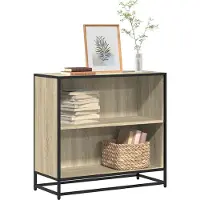 vidaXL Bibliothèque chêne sonoma 80,5x35x76 cm bois d'ingénierie