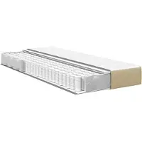 vidaXL Matelas de lit avec matelas Sauge 90 x 190 cm Tissu