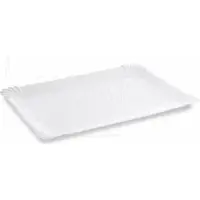 Wimex.eu Assiettes en carton blanc 21 x 29 cm RECY - 125 pièces (125x)
