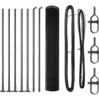 vidaXL Clôture Euro avec socle en béton, 10 x 1,4 m, en acier revêtu de PVC