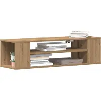 vidaXL Meubles TV, 100 x 30 x 26,5 cm, imitation chêne artisanal, panneaux de particules