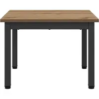 vidaXL Table basse artisanale chêne 50 x 50 x 36 cm bois composite