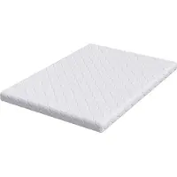 vidaXL Matelas de fermeté moyenne, 140 x 190 cm, blanc