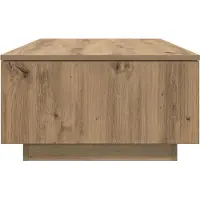 vidaXL Table basse en chêne Artisan 95 x 55 x 31 cm Bois composite