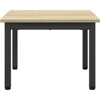 vidaXL Table basse Sonoma 50 x 50 x 36 cm Bois composite