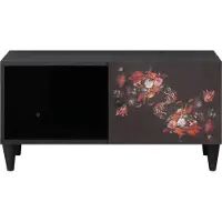 vidaXL Table basse multicolore 80 x 50 x 40 cm bois massif mangue