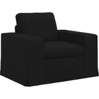 vidaXL Ensemble de canapés , 2 pièces, couleur noire, revêtement en tissu