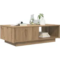 vidaXL Table basse en chêne Artisan 95 x 55 x 31 cm Bois composite
