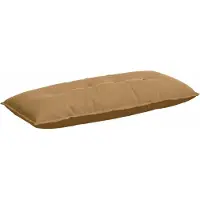 vidaXL Coussin de dossier Marron 120 x 50 cm Tissu velours côtelé