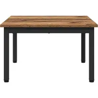vidaXL Table basse en vieux bois 60 x 60 x 36 cm Bois composite