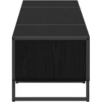 vidaXL Meubles TV, 170,5 x 36 x 30,5 cm, noir, imitation chêne