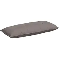 vidaXL Coussin de dossier Taupe 120 x 19 x 50 cm Tissu