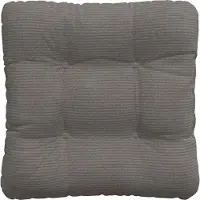 vidaXL Coussins De Siège 4 Pcs Gris Clair 45 X 45 Cm