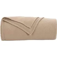vidaXL Couvertures À Jeter 24 Pcs Camel 270 X 240 Cm Toison