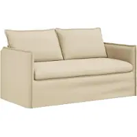 vidaXL Ensemble canapé 2 pièces Crème 196 x 82 x 85 cm Tissu