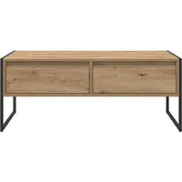 vidaXL Table basse artisanale chêne 100 x 46 x 40 cm bois composite