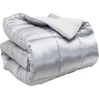 vidaXL Couverture d'hiver 135 x 200 cm, 450 g/m², couleur argent