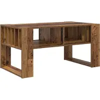 vidaXL Table basse en vieux bois 92 x 49,5 x 45 cm Bois composite