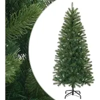 vidaXL Sapin de Noël artificiel Vert 150 cm PVC, PE et acier