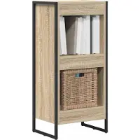 vidaXL Bibliothèque Sonoma 80 x 30 x 155 cm Bois d'ingénierie
