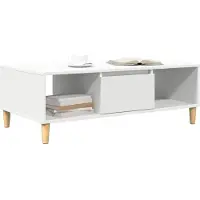 vidaXL Table basse blanche Lumarko !