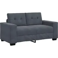 vidaXL Canapé causeuse gris foncé 120 cm velours