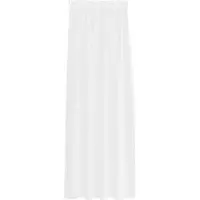 vidaXL Rideau en Voile 2 pcs Blanc 260 x 140 cm Polyester