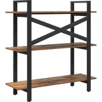 vidaXL Étagère Bois Ancien 100 x 33,5 x 102 cm Bois d'ingénierie