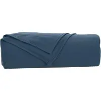 vidaXL Couvertures À Jeter 6 Pcs Bleu Marine 280 X 210 Cm Toison