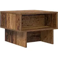 vidaXL Table basse en vieux bois 48 x 46 x 35 cm Bois composite