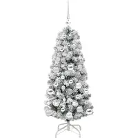 vidaXL Sapin de Noël Artificiel à Branches Articulées 120 cm PVC