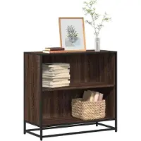 vidaXL Bibliothèque chêne marron 80,5x35x76 cm bois d'ingénierie