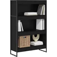 vidaXL Bibliothèque Chêne noir 80 x 30 x 155 cm Bois d'ingénierie