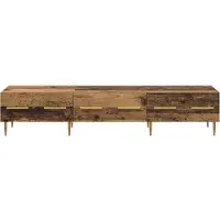 vidaXL : Meubles TV de 150 x 36 x 30 cm, en bois massif et panneaux de particules