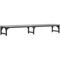 vidaXL Support d'écran gris Sonoma 105x23x15,5 cm Bois composite
