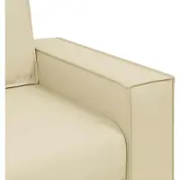 vidaXL Canapé Crème 180 x 78 x 84 cm tissu