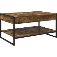vidaXL Table basse Raucharbe 80 x 50 x 40 cm Bois composite