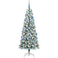 vidaXL Sapin de Noël Artificiel à Branches Articulées 180 cm PVC
