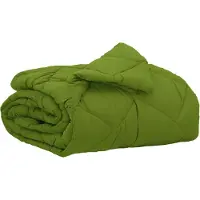 vidaXL - Couverture d'été, 200 x 155 cm, couleur verte, 200 g/m²