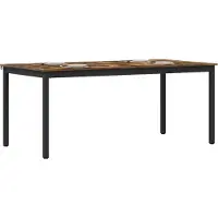 vidaXL Tables de salle à manger, lot de 2, 180 x 90 x 75 cm, aggloméré