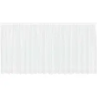 vidaXL Rideau en Dentelle Floral Blanc 180 x 500 cm Polyester