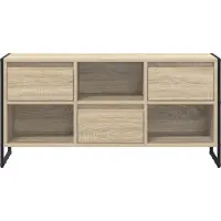 vidaXL : Meubles TV, 100 x 36 x 49,5 cm, panneaux de particules imitation bois Sonoma