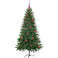 vidaXL Arbre de Noël avec 150 LEDs avec support Vert 150 cm PE